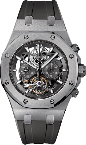 Replica Audemars Piguet Royal Oak Tourbillon Chronograph 26347TI.GG.D004CA.02 watch